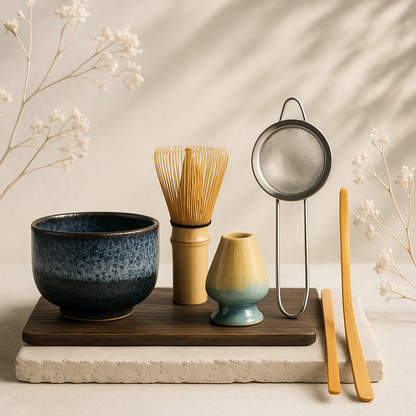 SaijoMatcha™ Starter Kit – Your Matcha Ritual Made Simple